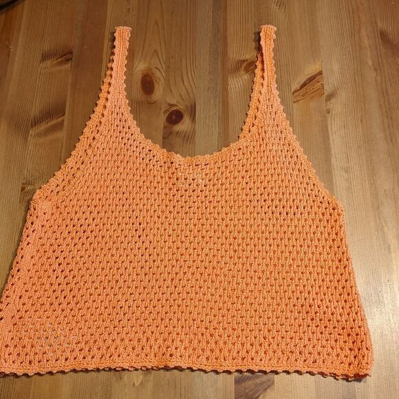 Aritzia Wilfred Caraway Tank orange Small @C - Picture 3 of 9